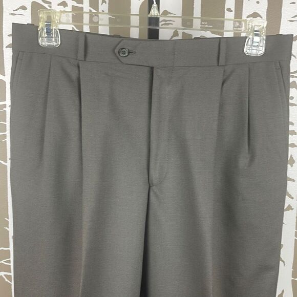 Sturbridge Classics Men’s 100% Worsted Wool Dress Pants sz W… - Picture 3 of 11